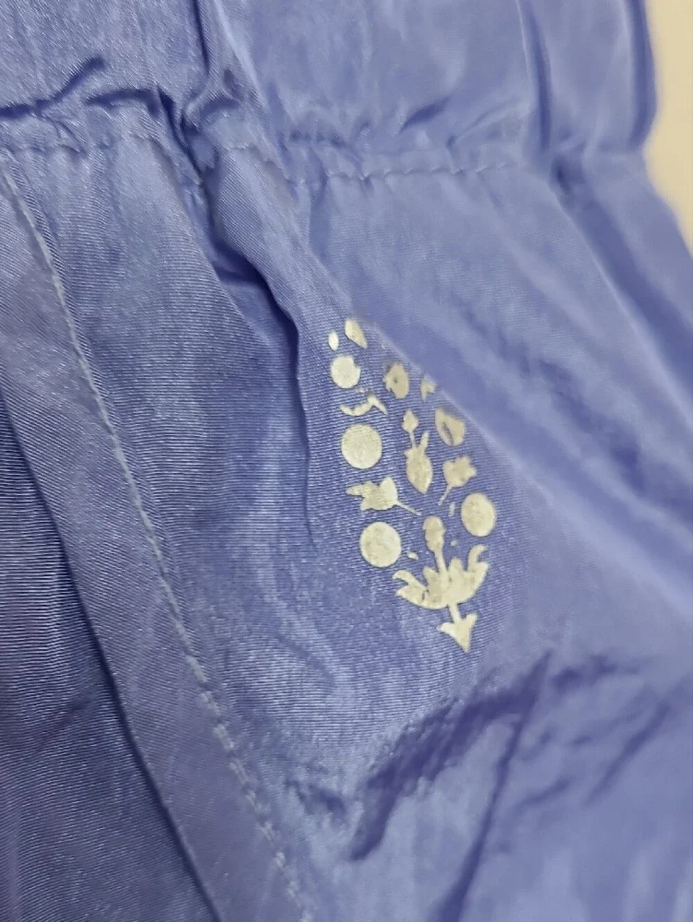 Free People Lavender Smocked-Waist Athletic Shorts - Picture 8 of 14